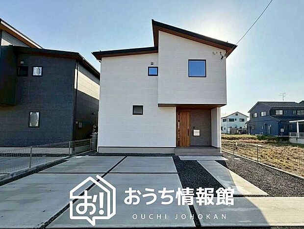 【現地写真（外観）【Ｃ号地】】健康被害に配慮したもっとも安全性の高い建材を採用し、シックハウス対策をしております。