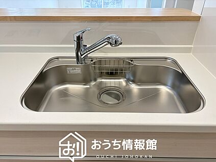 浄水器内臓ハンドシャワー付シンク