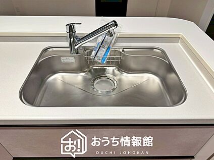 浄水器内臓型ハンドシャワー付シンク