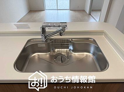 浄水器内臓型ハンドシャワー付シンク
