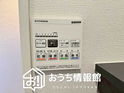 浴室換気乾燥暖房機リモコン