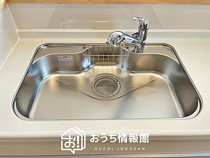 浄水器内臓ハンドシャワー付シンク