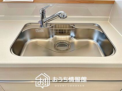 浄水器内臓ハンドシャワー付シンク