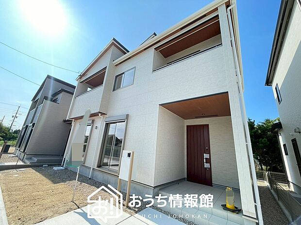【現地写真(外観)【2号地】】健康被害に配慮したもっとも安全性の高い建材を採用し、シックハウス対策をしております。