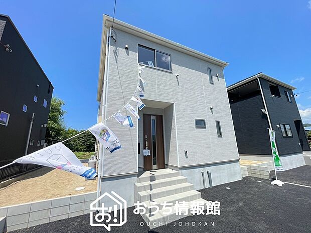 【現地写真(外観)【2号地】】健康被害に配慮したもっとも安全性の高い建材を採用し、シックハウス対策をしております。