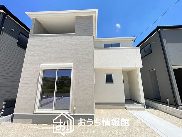 【現地写真(外観)【4号地】】健康被害に配慮したもっとも安全性の高い建材を採用し、シックハウス対策をしております。