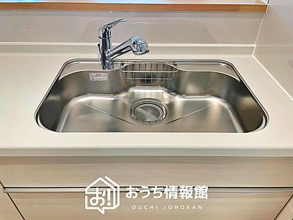 浄水器内臓ハンドシャワー付シンク