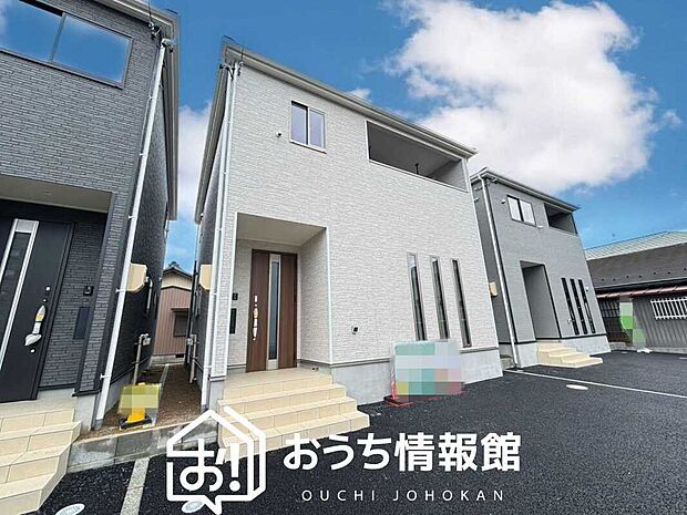 【現地写真(外観)【2号地】】健康被害に配慮したもっとも安全性の高い建材を採用し、シックハウス対策をしております。