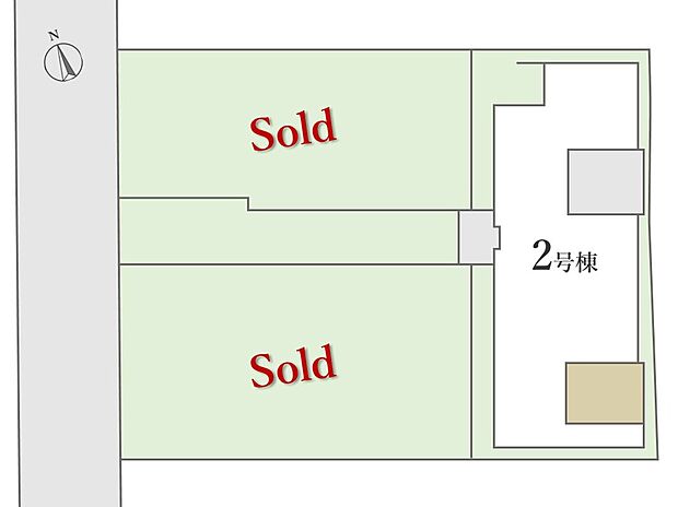【全体区画図】
幼稚園や保育園、小学校など教育施設が徒歩10分圏内に複数点在しており、共働きの子育て世帯でも安心して暮らせます！
