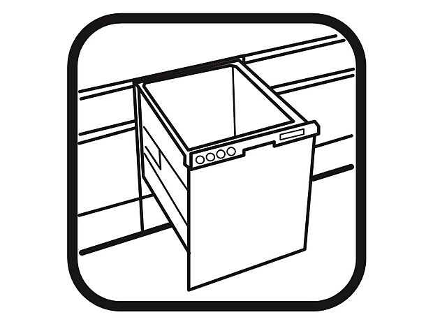 【【食洗器】】あると便利な食洗器搭載キッチン。手洗いの時間や労力を大幅に削減でき、家事の効率化が図れ、空いた時間に他の作業やのんびり家族との時間が増えます。