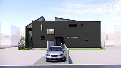 【建物完成イメージパース：外観】