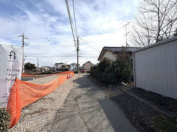 【【前面道路】】「設計住宅性能評価書」「建設住宅性能評価書」の取得をしている高仕様なプランでの安心の暮らし。