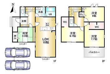橿原市菖蒲町　第1期　全2棟 その他