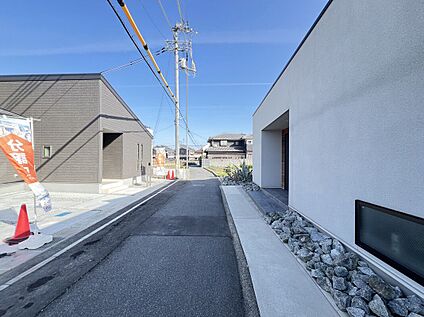 前面道路