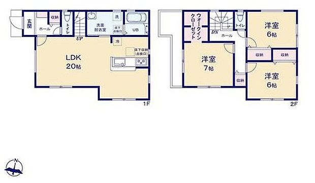(3号棟間取り図)