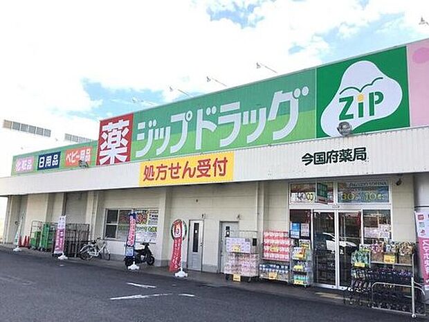 ジップドラッグ今国府店(約460m)