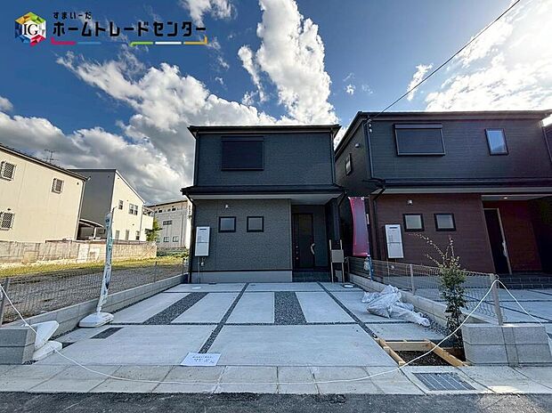 【現地外観写真※3号棟】気になった物件すぐにご見学対応させていただきます♪平日・お仕事帰りなど、いつでもご案内可能です♪周辺環境と併せて、実際に現地をご確認ください♪