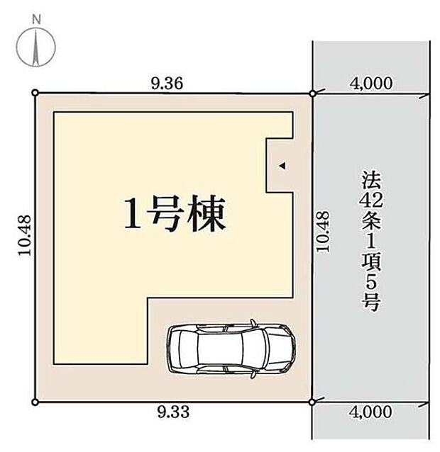 【【区画図】】住人以外の車の進入も少なく、小さなお子様を持つご家庭にも安心♪JR大和路線（関西本線）「奈良」駅から大阪市内へ！都心アクセスに便利な「奈良」駅まで徒歩１２分の物件です☆