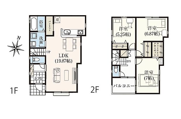 2号棟　間取り図