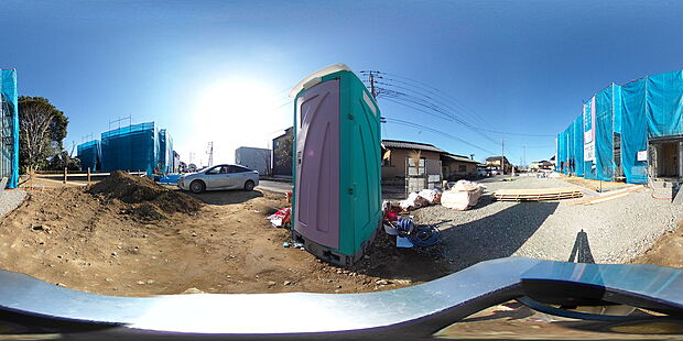 5号棟だけまだ建築工事中です。