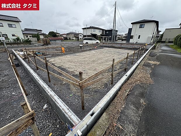 【2号棟敷地】基礎工事の写真
