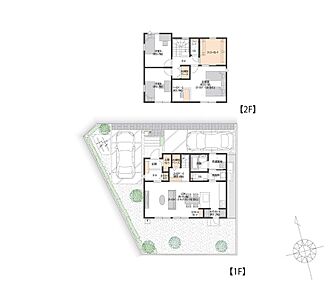 ■Ａ号地
家族の快適な暮らしを支える住まいです。
 