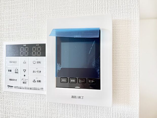 【TVモニター付インターフォン】■訪問者を確認できて安心感が増します