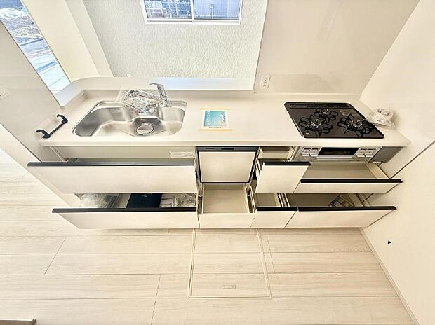 【ダイニングキッチン】■作る楽しみと食べる幸せを届けるキッチン