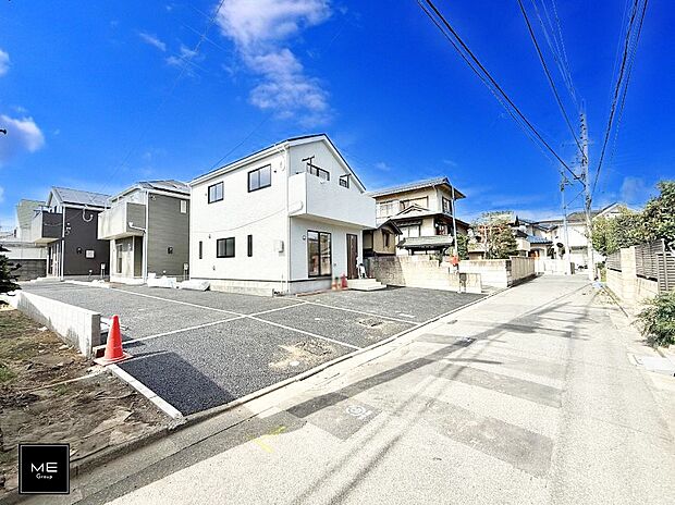 【前面道路含む現地写真】■新しい住まい、街の新しい風景