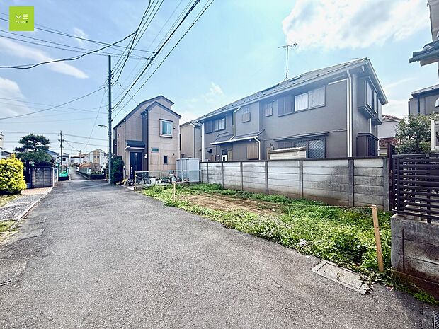 【前面道路含む現地写真】前面道路