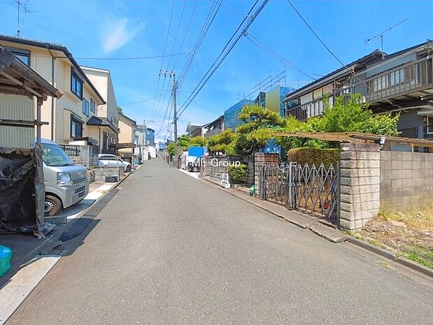 【前面道路含む現地写真】■新しい時代の息吹を感じる、心地よい環境