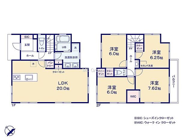 【4LDK】2号棟  