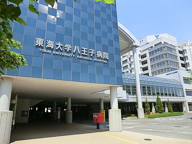 東海大学医学部付属八王子病院（約3,000m・徒歩38分）