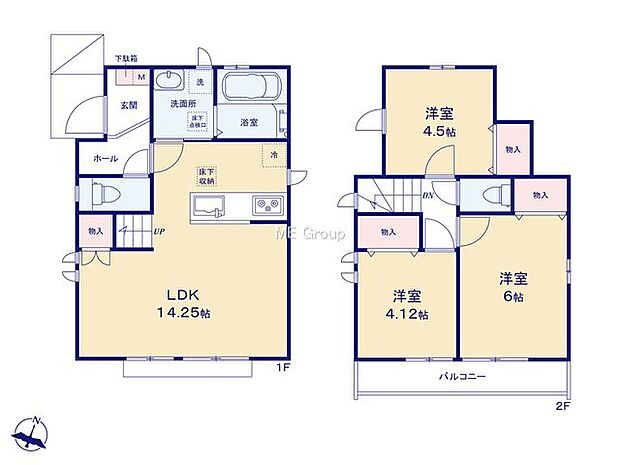 【3LDK】A号棟