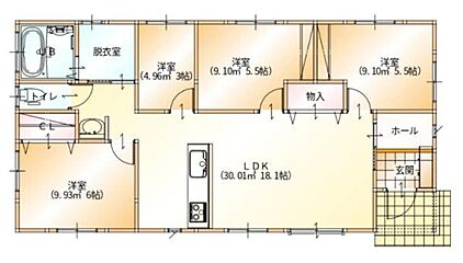 和タウン乙房D号地　新築 その他