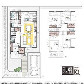 2号棟｜4LDK、土地面積144.23m2、建物面積103.30m2  ※有効面積138.60m2（41.92坪） 