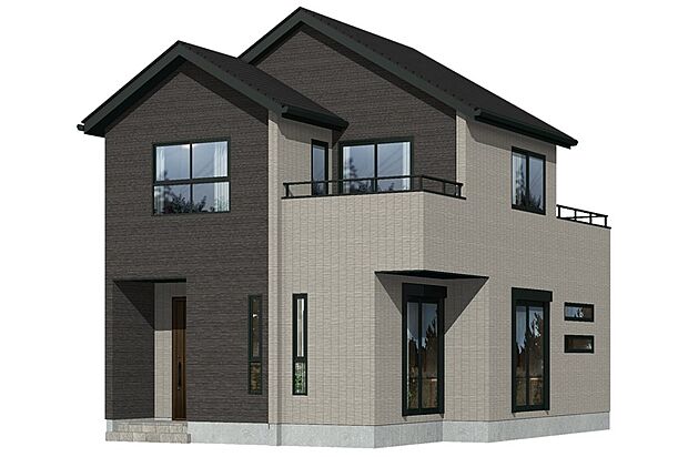 【完成予想図(外観)】14号棟｜  ※実際の色・仕様と異なる場合があります。