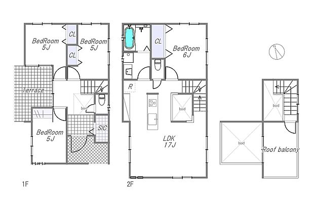 設備仕様が充実の4LDKの大型間取りプラン！