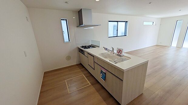 【施工例:システムキッチン】現地、モデルルームのご案内が可能!お気軽にお問い合わせください!
