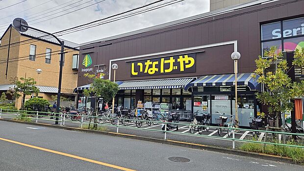 いなげや武蔵野桜堤店(約300m)