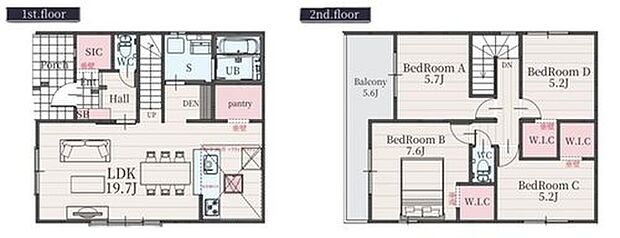 3号棟
価格: 4199万円間取り: 4LDK土地面積: 119.48m2建物面積: 105.76m2