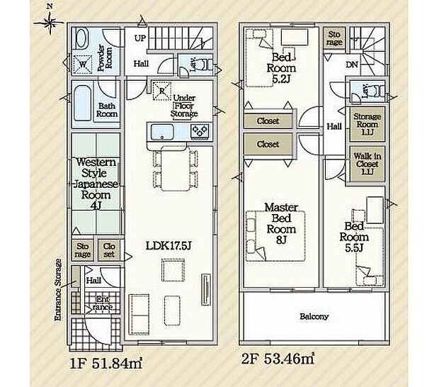 １号棟
価格： 2490万円間取り： 4LDK+S土地面積： 107.13m2建物面積： 105.3m2