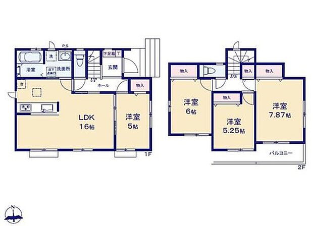 価格： 2590万円間取り： 4LDK土地面積： 144.36m2建物面積： 95.45m2　　