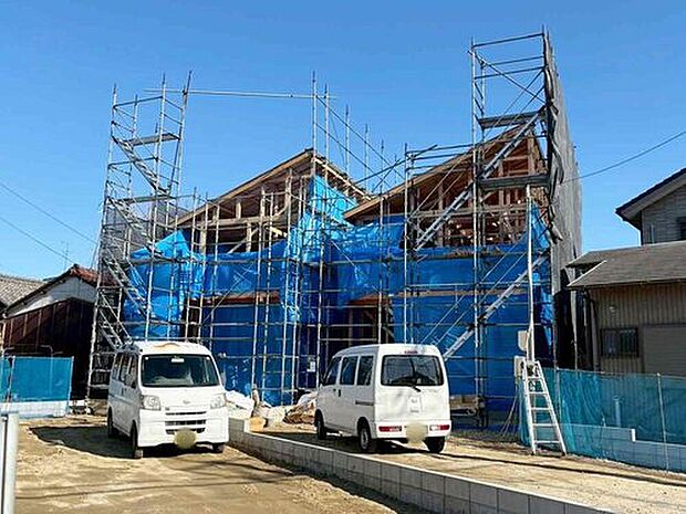 全2棟☆
建築中のためモデルハウスで構造説明会を開催しております☆設備や構造などご説明いたします！