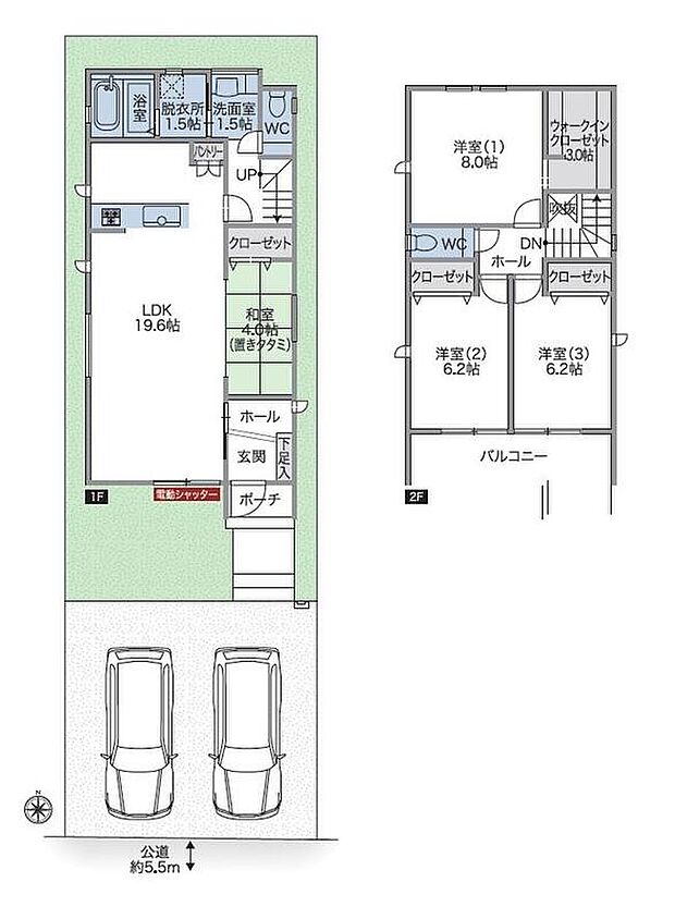 (３号棟)、価格3290万円、4LDK、土地面積138.76m2、建物面積105.71m2