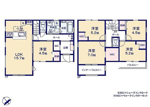 (1号棟)、価格2780万円、5LDK、土地面積174.11m2、建物面積110.96m2