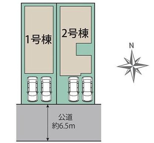 1号棟 3,490万円
2号棟 3,550万円