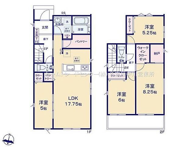 (１号棟)、価格3290万円、4LDK、土地面積261.23m2、建物面積105.99m2
