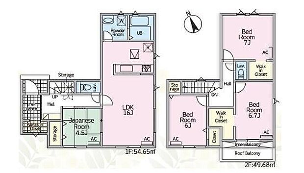 (3号棟)、価格2890万円、4LDK、土地面積142.57m2、建物面積104.33m2
