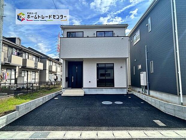 【現地外観写真】1号棟☆
室内完成しました！本日内覧可能です♪ぜひ現地にて、実際の建物・街並み・日当たり等ご確認下さい♪お気軽にお問い合わせください☆